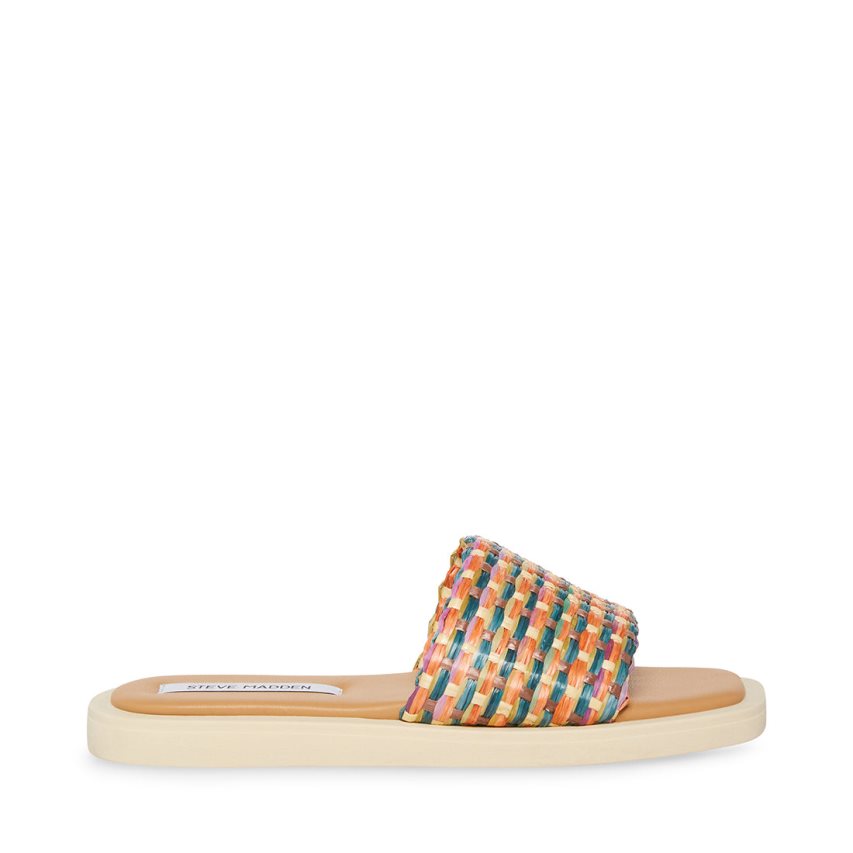 Sandalias de Diapositivas Steve Madden Leigh Mujer Multicolor | ES DXE682